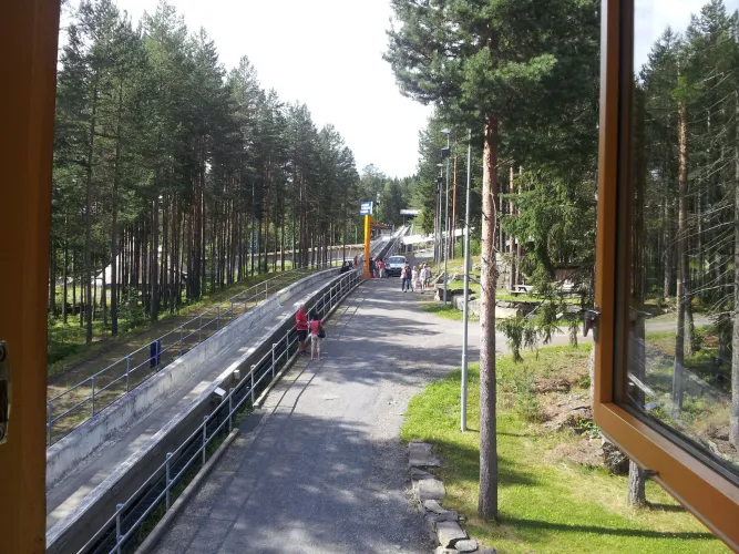Lillehammer olympische bobslee- en rodelbaan 