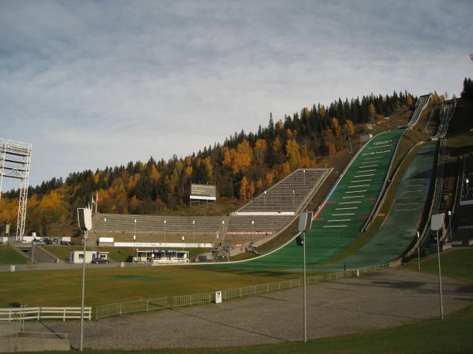 Concert at the ski jump arena Lillehammer