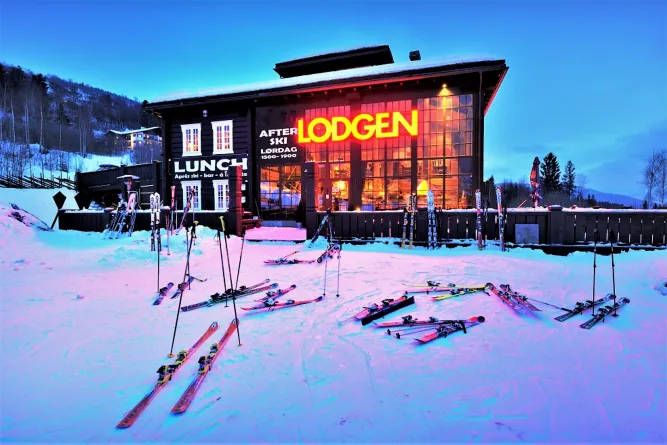 Après-ski bij Hafjell Lodge