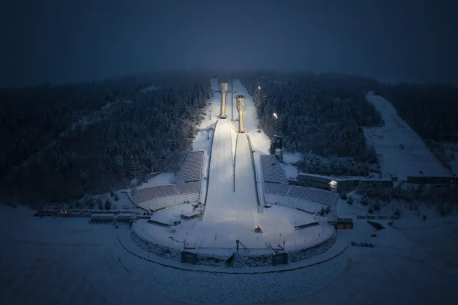 Lysgårdsbakkene skispringfaciliteit
