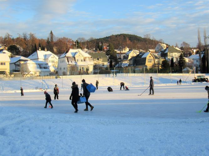 Sportsplassen på Lillehammer
