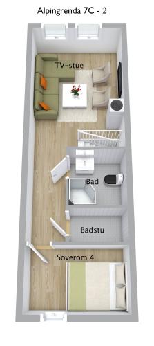 12 bed apartment