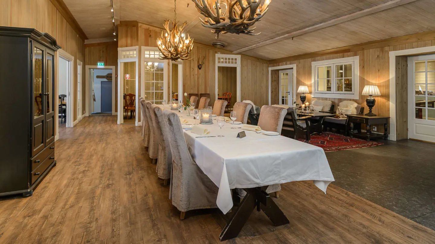 Middag på Hafjell Hotell