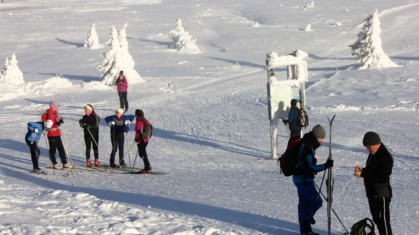 Nordic skiing in Hafjell