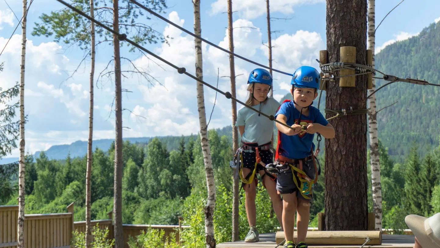 Olas klatrepark i Lilleputthammer