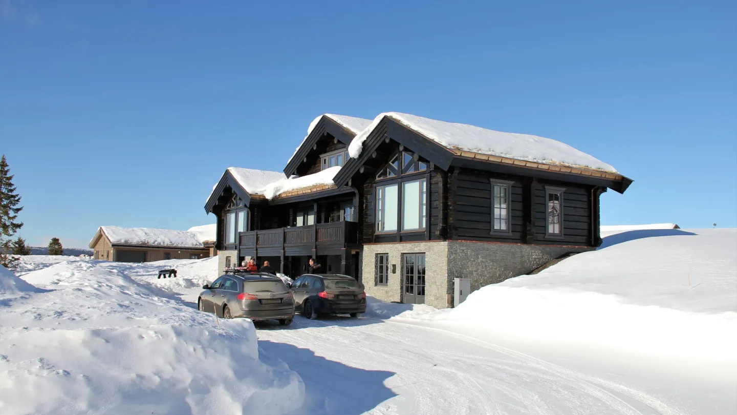 Storhytte på Hafjell