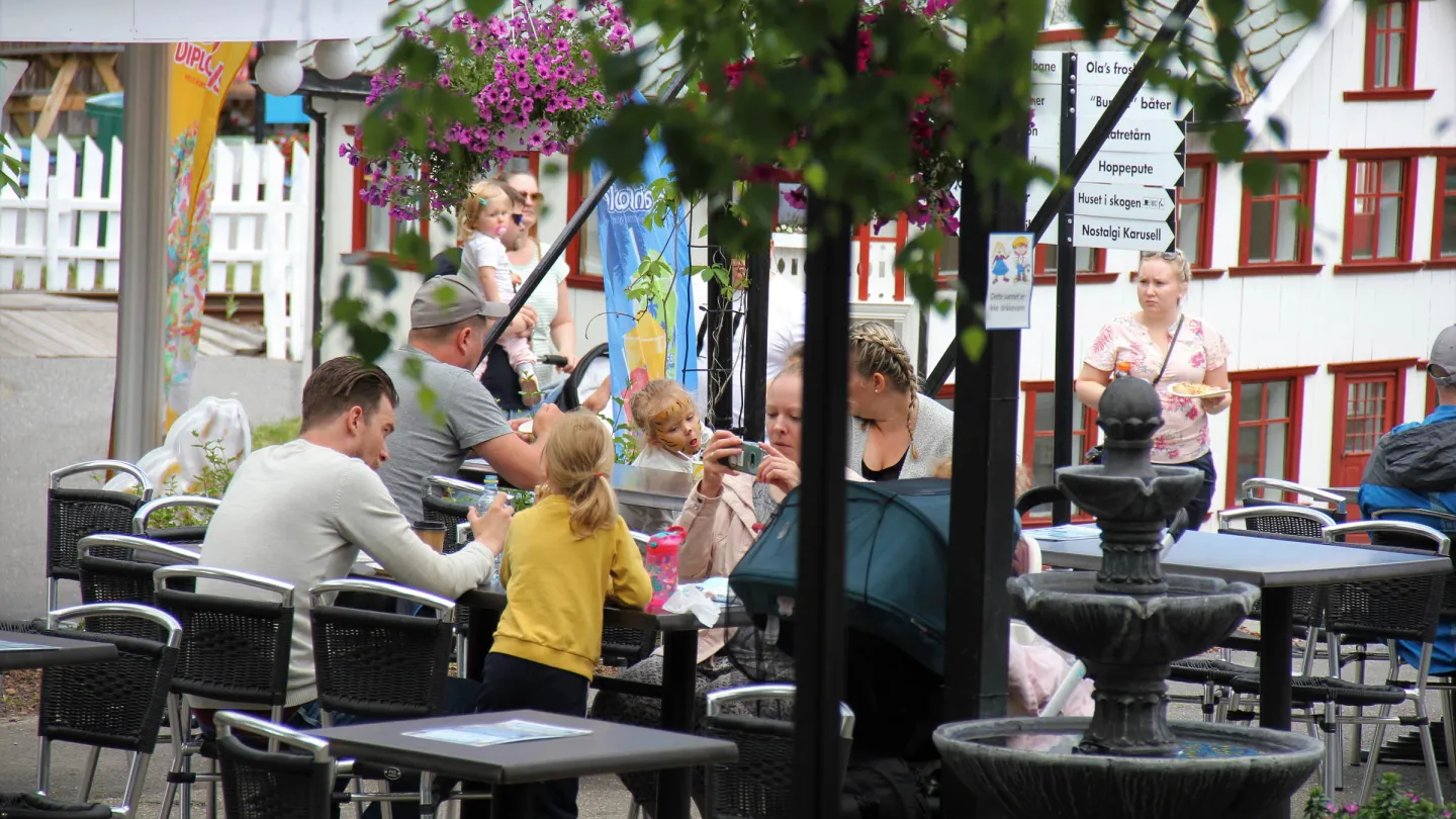 Park cafe Lilleputthammer